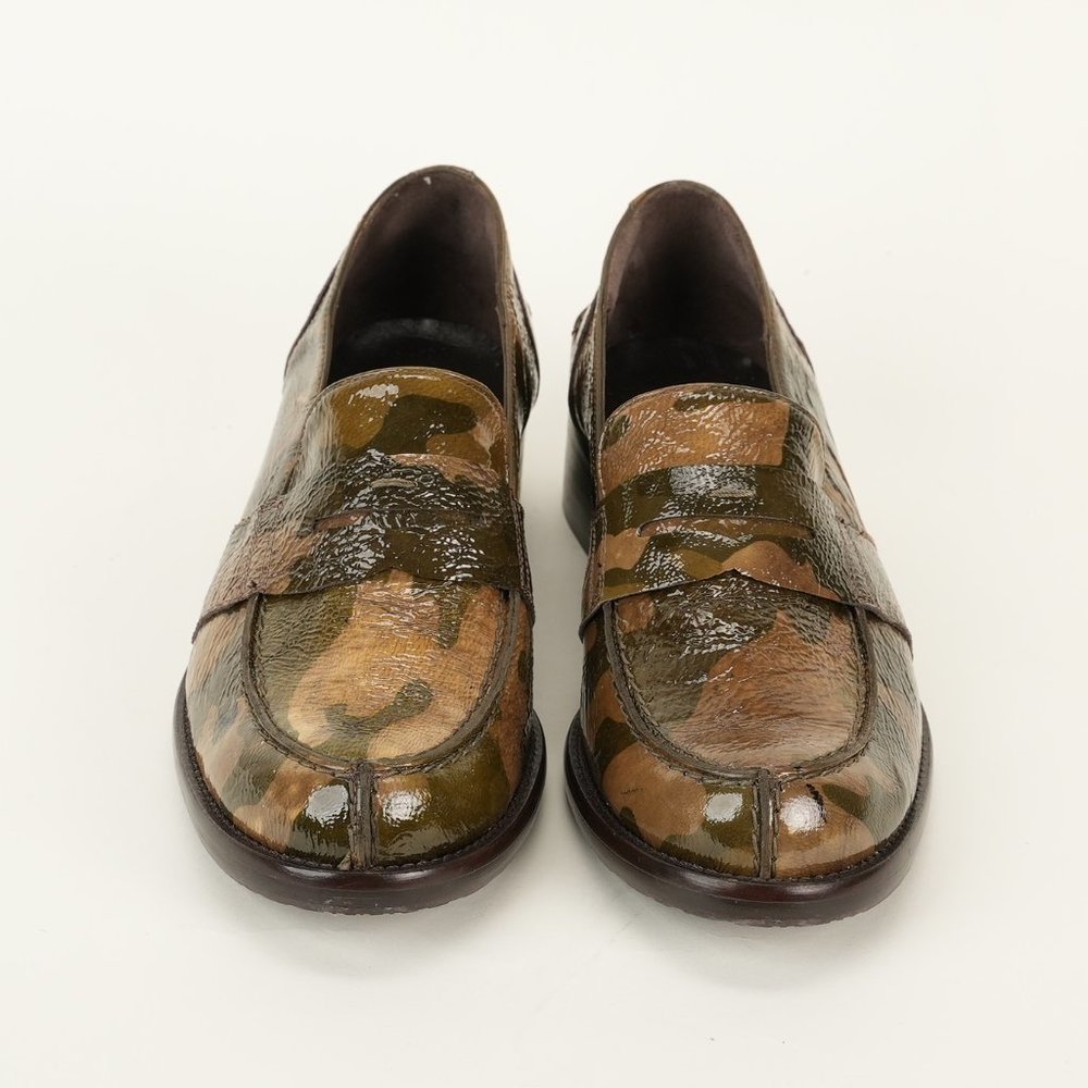 Zinda Loafers In Military Green Size 7